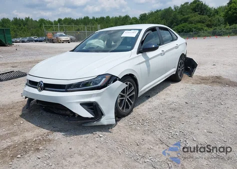 2025 Volkswagen Jetta 1.5T Sport из США, поврежденный, VIN 3VWBX7BU9SM067786